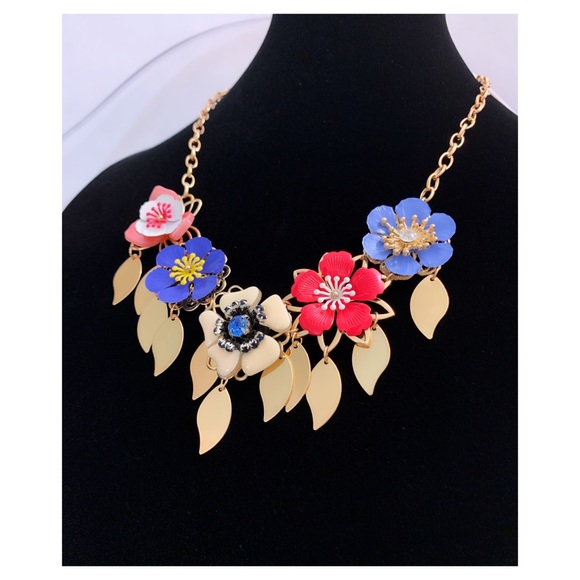 NWT A.NEW.DAY Rose Gold Tone Earrings/Necklace Set - Picture 7 of 8